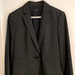 Ann Taylor Dark Gray Suit Blazer